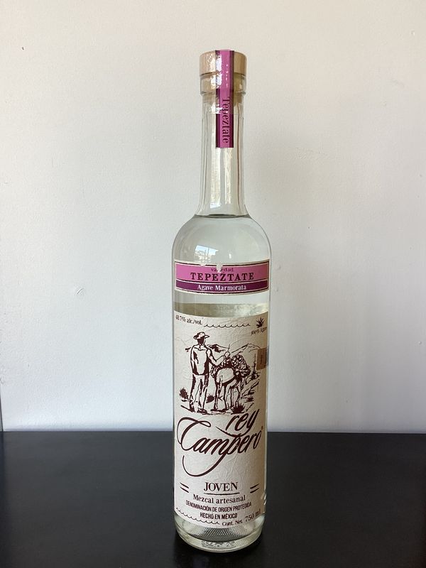 Rey Campero Tepextate Mezcal Joven Oaxaca, Mexico