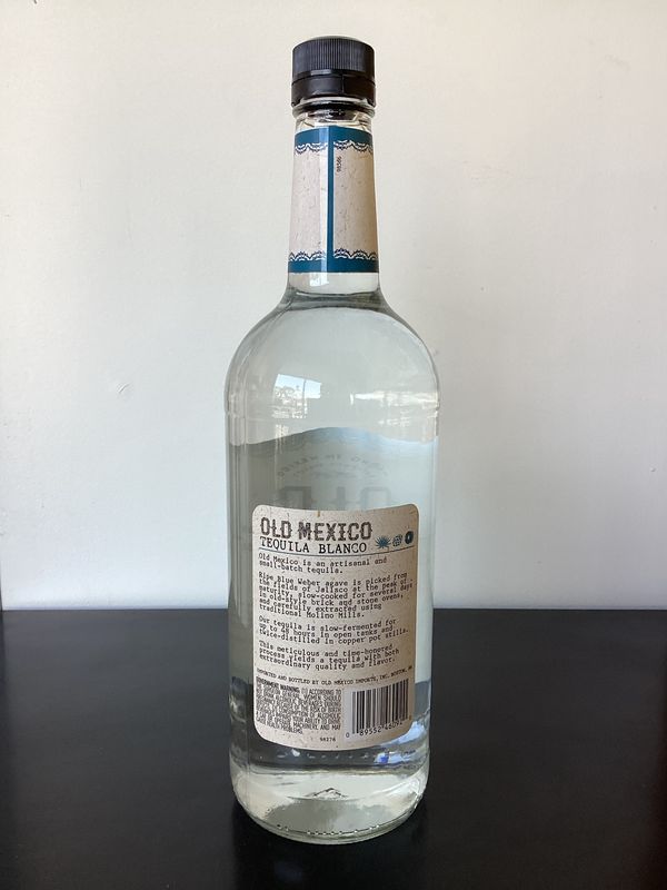 Old Mexico Blanco Tequila Mexico 1L