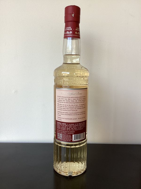 New York Distilling Company Dorothy Parker Rose Petal infused Gin New York, USA (750ml)