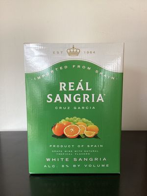 Cruz Garcia Real White Sangria Spain (Bag in a Box 3L) Cruz Garcia Real White Sangria Spain (Bag in a Box 3L)