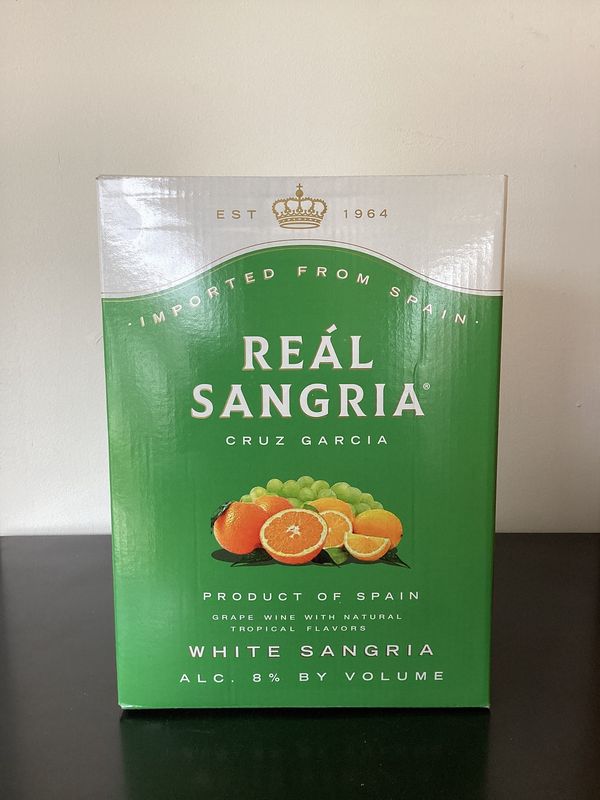 Cruz Garcia Real White Sangria Spain (Bag in a Box 3L) Cruz Garcia Real White Sangria Spain (Bag in a Box 3L)