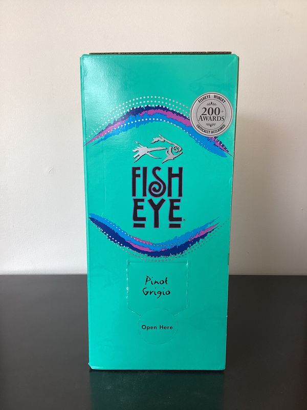 Fish Eye Pinot Grigio South Eastern Australia (Bag in a Box 3L) Fish Eye Pinot Grigio South Eastern Australia (Bag in a Box 3L)