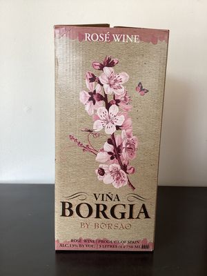 Bodegas Borsao "Vina Borgia" Rosé Aragon, Spain (3L Bag in a Box)
