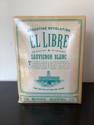 Revolution Wine Company El Libre Sauvignon Blanc Mendoza, Argentina (3L Bag in a Box) Revolution Wine Company El Libre Sauvignon Blanc Mendoza, Argentina (3L Bag in a Box)