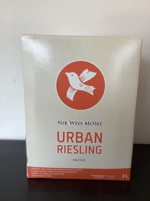 Nik Weis Nik Weis "Urban" Riesling Mosel, Germany (Bag in a Box 3L)