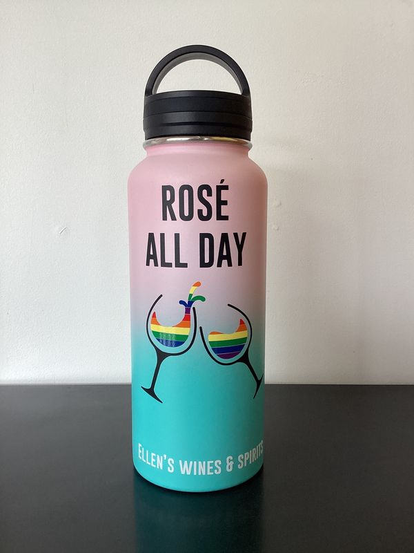 Rosé All Day Pride 32oz “Flask” with Accessories