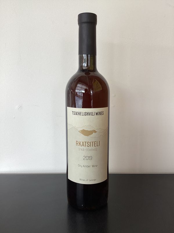 Tsikhelishvili Wines Rkatsiteli Kakheti, Georgian Republic 2019 Tsikhelishvili Wines Rkatsiteli Kakheti, Georgian Republic 2019