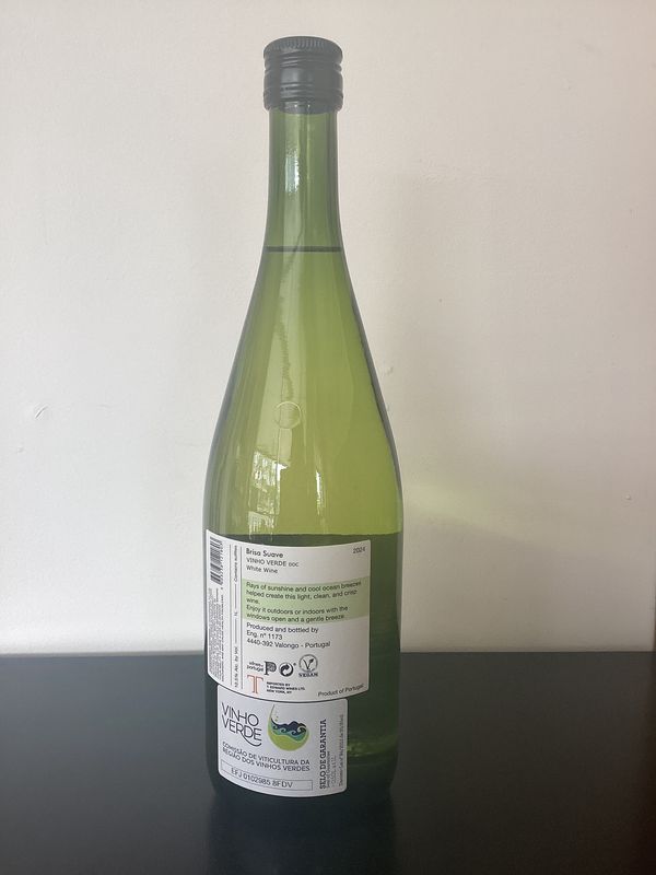 Brisa Suave Vinho Verde Branco, Portugal 2025 1L