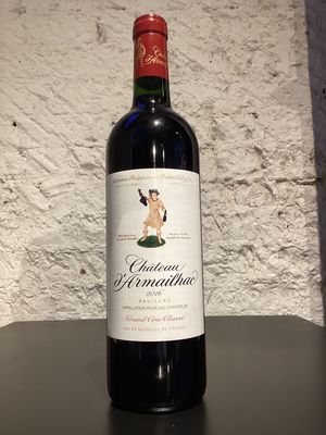 Baron Philippe de Rothschild Chateau d'Armailhac Pauillac, France 2016 (750ml) Baron Philippe de Rothschild Chateau d'Armailhac Pauillac, France 2016 (750ml)