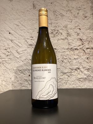 Chateau Roquefort 'Les Roches Blanches' Sauvignon Blanc Bordeaux, France 2023 (750ml) Chateau Roquefort 'Les Roches Blanches' Sauvignon Blanc Bordeaux, France 2023 (750ml)