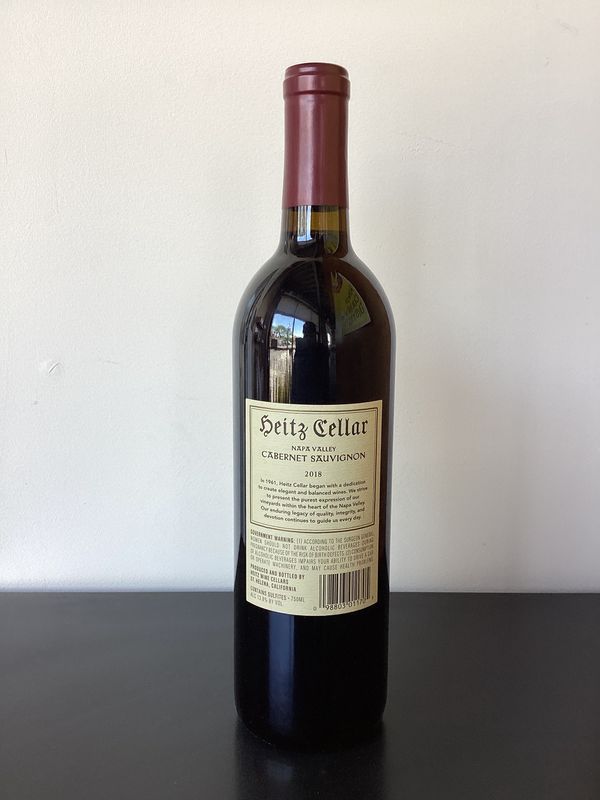 Heitz Cellar Cabernet Sauvignon Napa Valley, USA 2018
