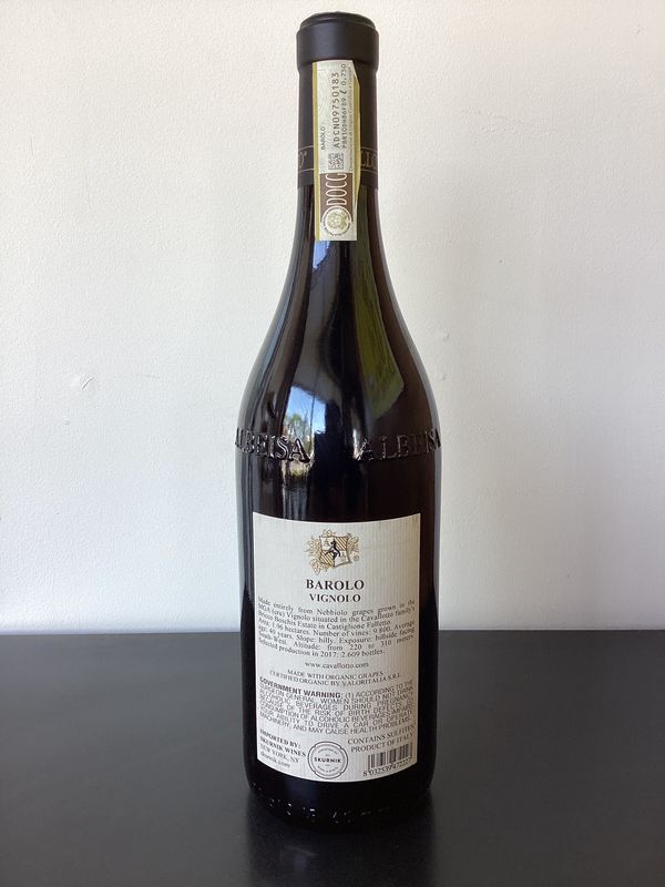 (F2-B11) Cavallotto "Vignolo" Barolo Riserva DOCG, Italy 2017