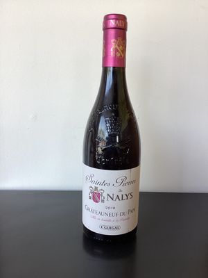 Domaine de Nalys Chateauneuf-du-Pape 'Saintes Pierres de Nalys' Rouge Rhone, France 2018 (750ml) Domaine de Nalys Chateauneuf-du-Pape 'Saintes Pierres de Nalys' Rouge Rhone, France 2018 (750ml)