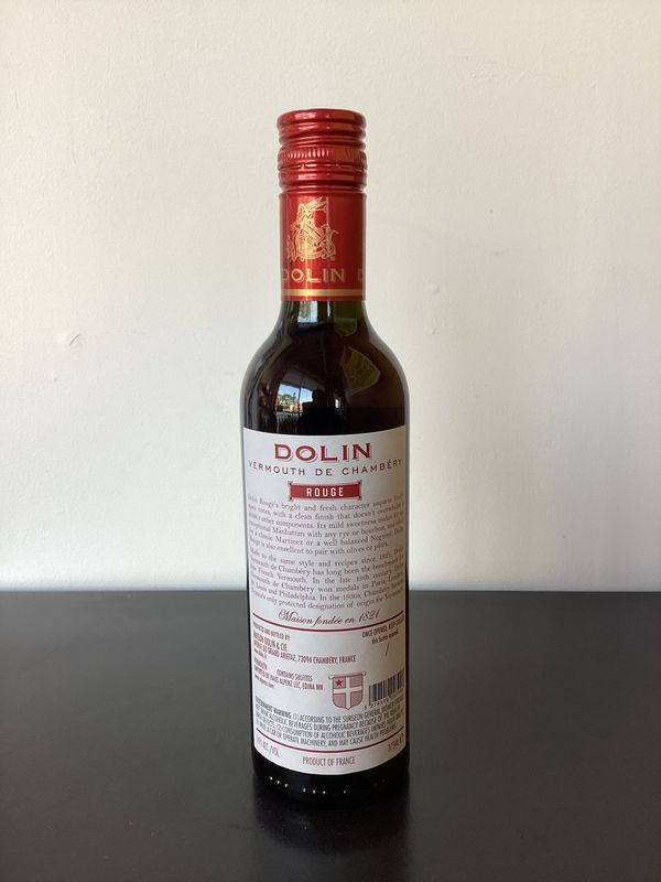 Dolin Vermouth de Chambery Rouge Savoie, France (375ml)