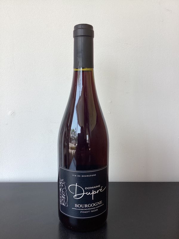 Domaine Dupre Bourgogne Pinot Noir Burgundy, France 2023 (750ml) Domaine Dupre Bourgogne Pinot Noir Burgundy, France 2023 (750ml)