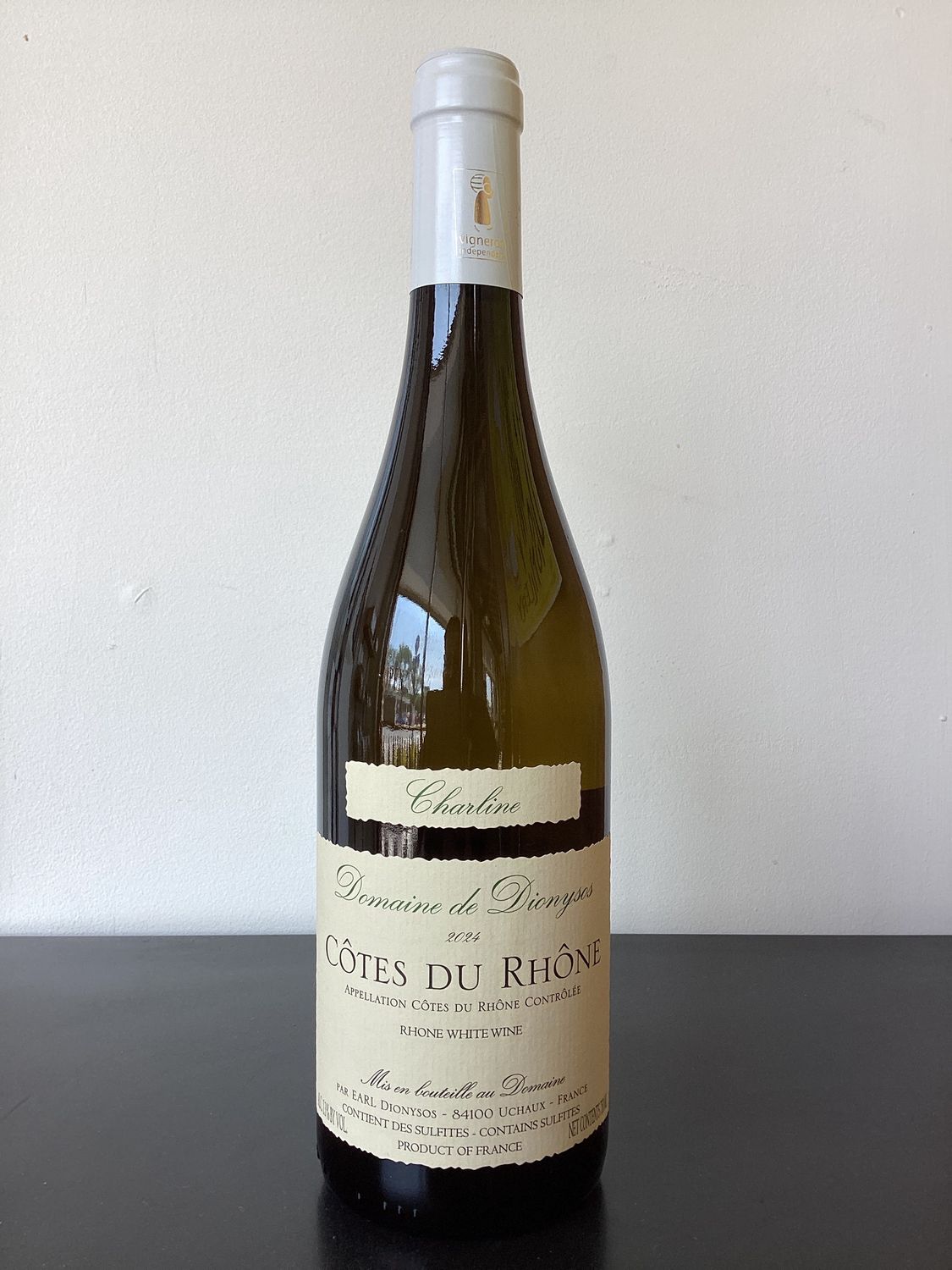 Domaine de Dionysos ' Charline' Côtes du Rhône Blanc 2024 (750ml)