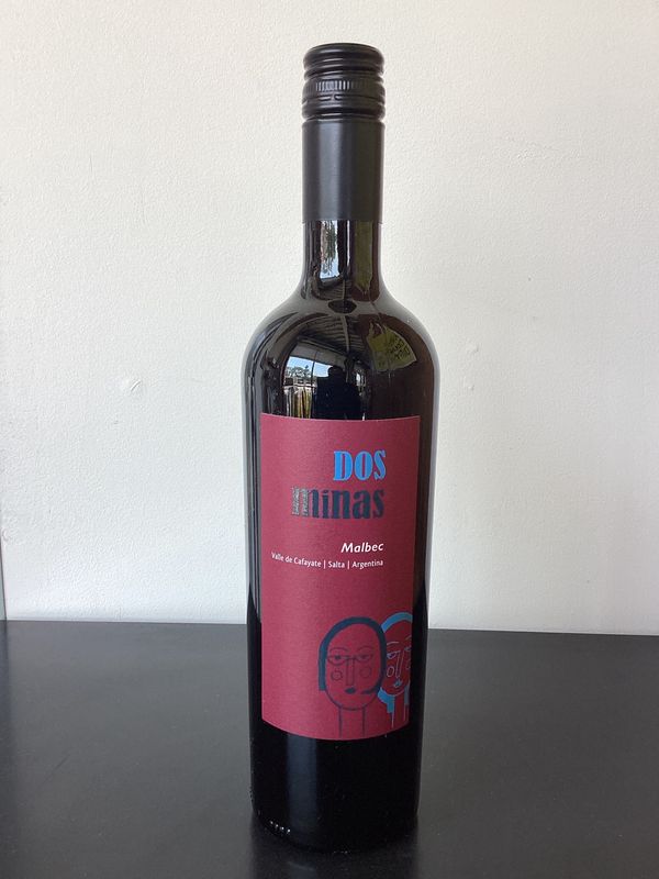 Dos Minas Malbec Cafayate, Argentina 2023 (750ml) Dos Minas Malbec Cafayate, Argentina 2023 (750ml)
