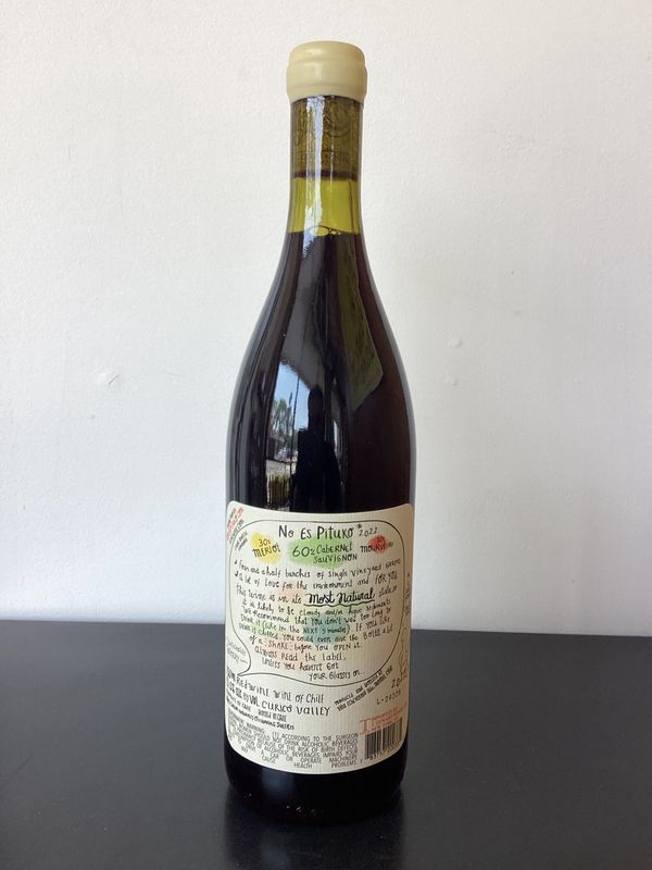Echeverria 'No es Pituko Three is a Crowd' Curico Valley 2022 (750ml)