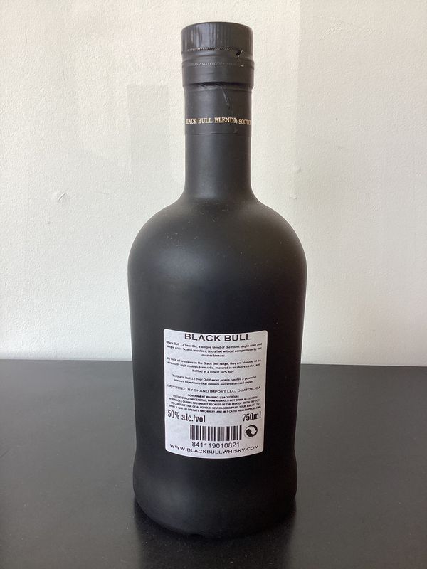 Duncan Taylor "Black Bull" 12 Year Old Blended Scotch Whisky Scotland (750ml)