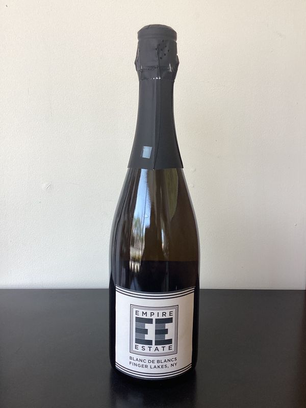 Empire Estate, Blanc de Blancs Sparkling Wine, Finger Lakes, New York NV Empire Estate, Blanc de Blancs Sparkling Wine, Finger Lakes, New York NV