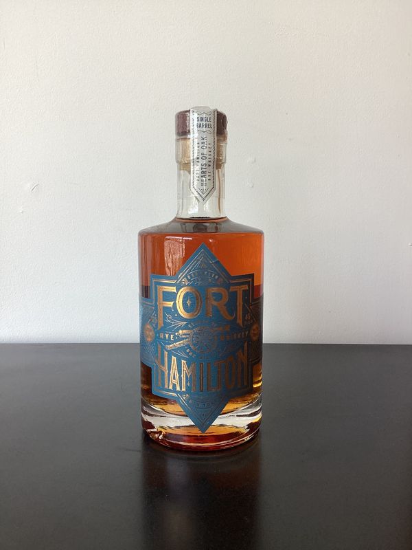 Fort Hamilton Single Barrel Rye Whiskey Brooklyn, New York, USA (375ml)