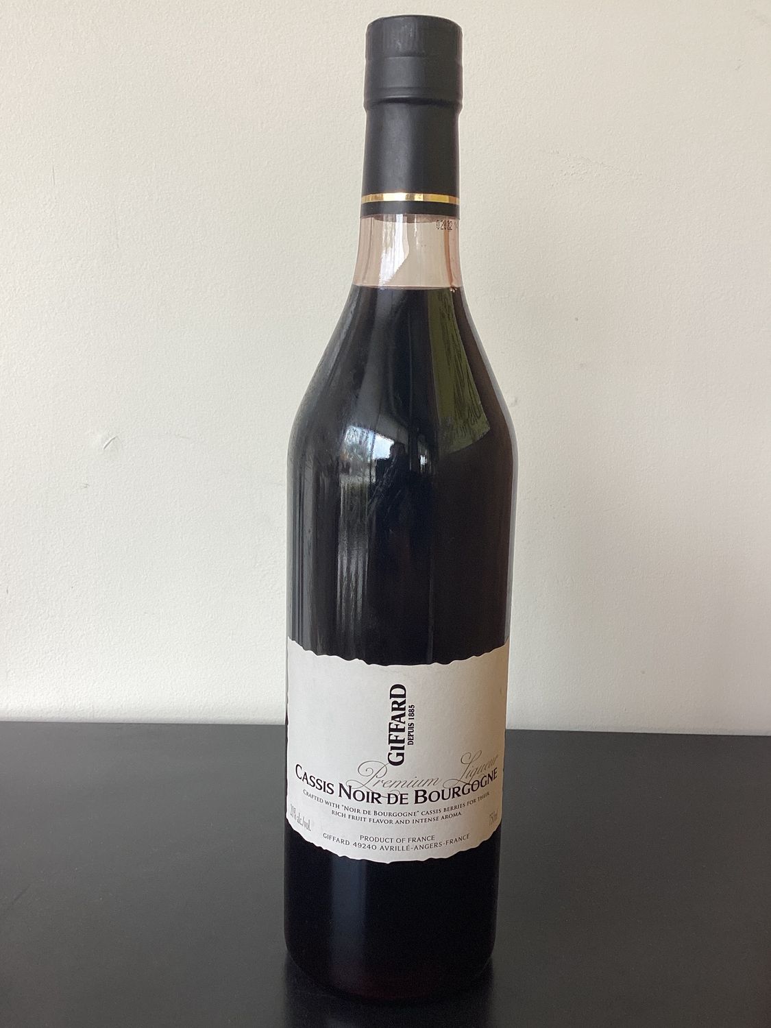 Giffard, Cassis Noir de Bourgogne Premium Liqueur