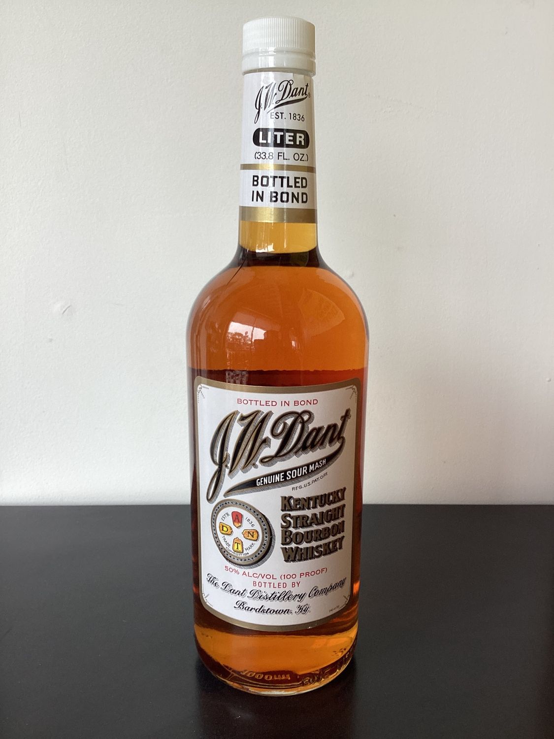 J.W. Dant Bottled in Bond Kentucky Straight Bourbon Whiskey (1L)