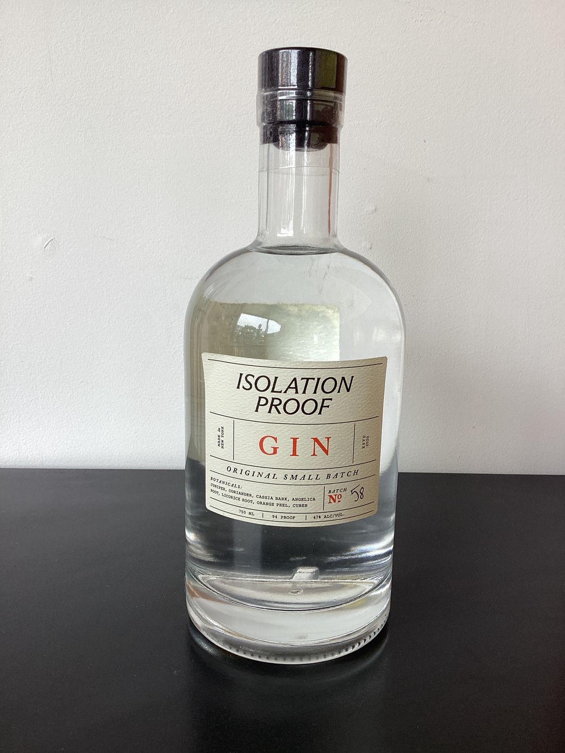 Isolation Proof, Gin 750ml