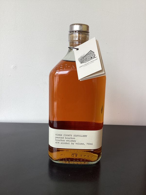 Kings County Distillery, Peated American Single Malt Whiskey (750ml)