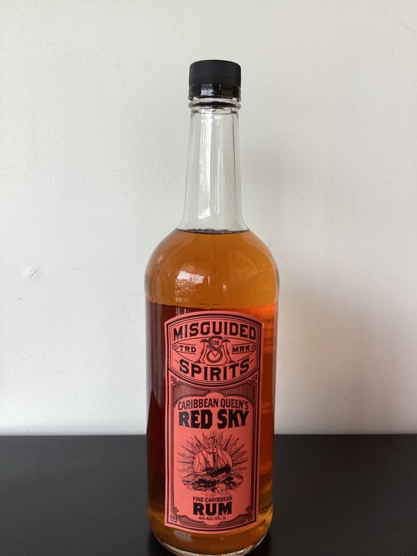Misguided Spirits Caribbean Queen's Red Sky Dark Rum Venezuela (1L) Misguided Spirits Caribbean Queen's Red Sky Dark Rum Venezuela (1L)