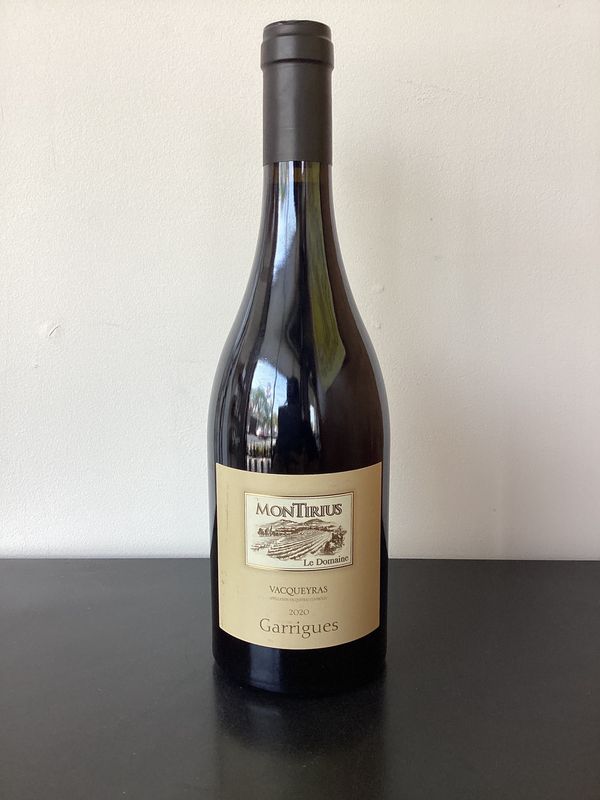 Montirius Montirius "Garrigues" Vacqueyras, Rhone Valley, France 2020