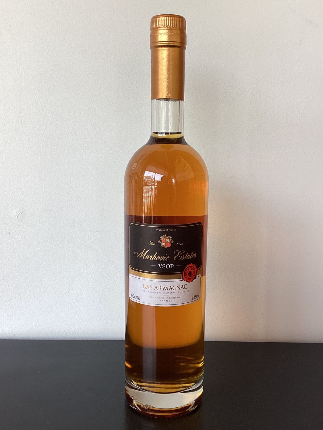 Markovic Estates V.S.O.P. Bas Armagnac France (750ml)