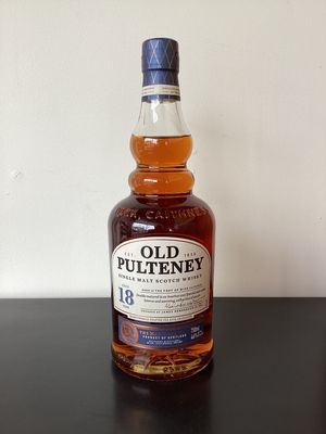 Old Pulteney 18 Year Old Single Malt Scotch Whisky Highlands, Scotland (750ml) Old Pulteney 18 Year Old Single Malt Scotch Whisky Highlands, Scotland (750ml)