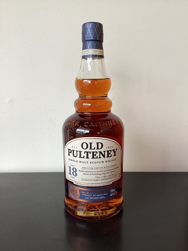 Old Pulteney 18 Year Old Single Malt Scotch Whisky Highlands, Scotland (750ml) Old Pulteney 18 Year Old Single Malt Scotch Whisky Highlands, Scotland (750ml)
