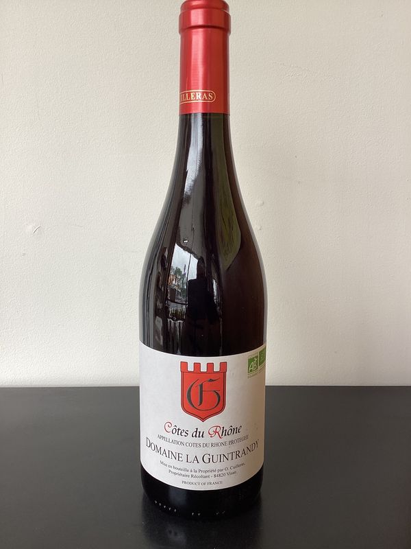 Olivier Cuilleras Domaine La Guintrandy Cotes du Rhone France 2023 (750ml) Olivier Cuilleras Domaine La Guintrandy Cotes du Rhone France 2023 (750ml)