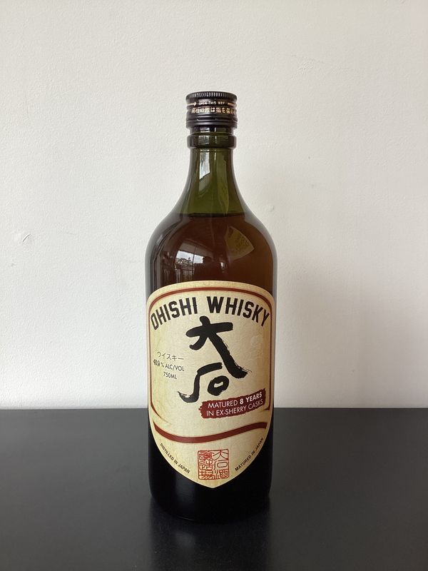 Ohishi Whisky 8 Year Old Matured In Ex-Sherry Casks Whisky Japan (750ml) Ohishi Whisky 8 Year Old Matured In Ex-Sherry Casks Whisky Japan (750ml)