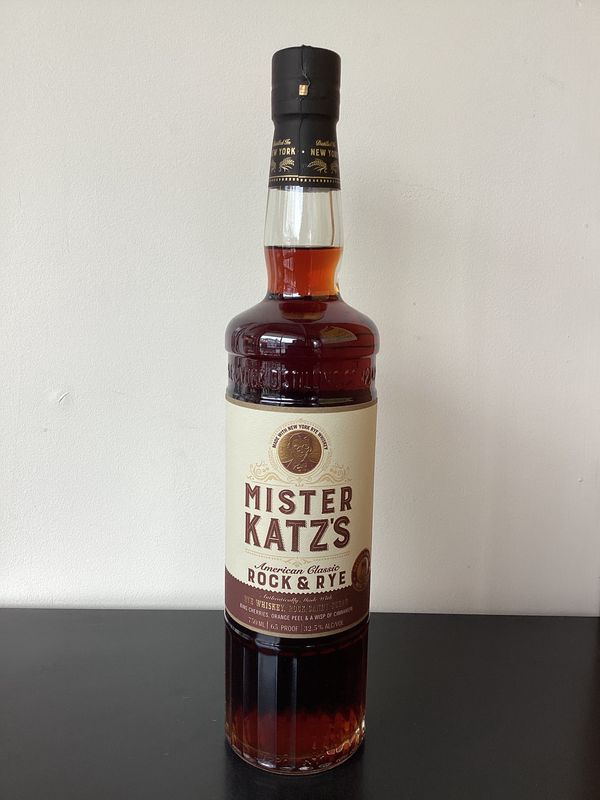 New York Distilling Company 'Mister Katz's' Rock & Rye Whiskey New York, USA 750ml New York Distilling Company 'Mister Katz's' Rock & Rye Whiskey New York, USA 750ml