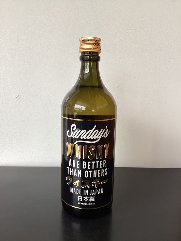 Sunday's by Sasanokawa Shuzo Blended Whisky Japan (750ml) Sunday's by Sasanokawa Shuzo Blended Whisky Japan (750ml)