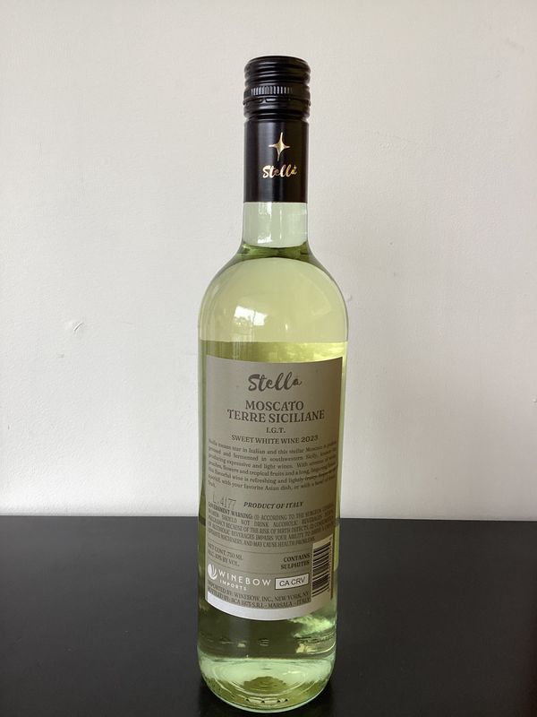 Stella Moscato Terre Siciliane Sicily, Italy 2023 (750ml)