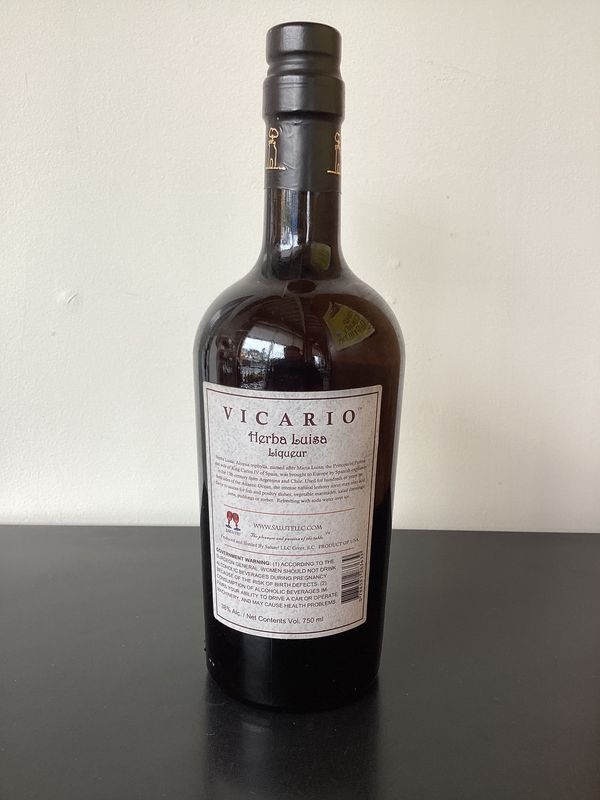 Vicario, Herba Luisa Liqueur
