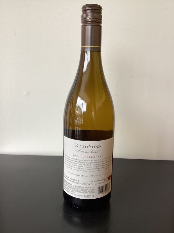 RouteStock Cellars Sonoma Coast Chardonnay California, USA 2023 (750ml)