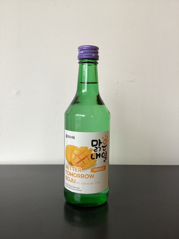 Better Tomorrow Mango Soju South Korea (375ml) Better Tomorrow Mango Soju South Korea (375ml)