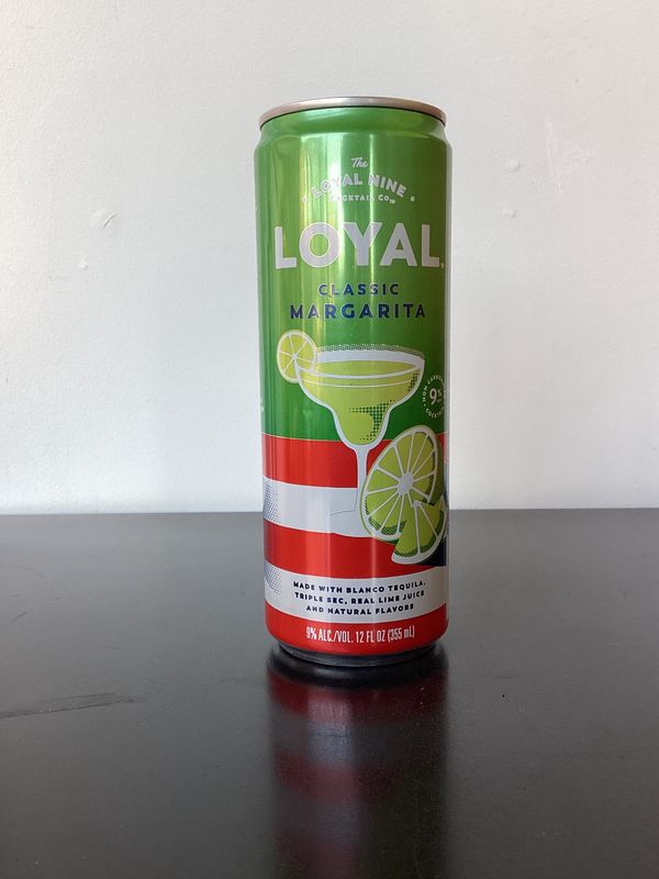 Loyal Nine Classic Margarita Cocktail Rhode Island, USA (355ml Can)