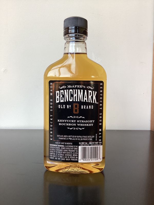 McAfee's Benchmark Old No. 8 Brand Kentucky Straight Bourbon Whiskey USA (375ml)
