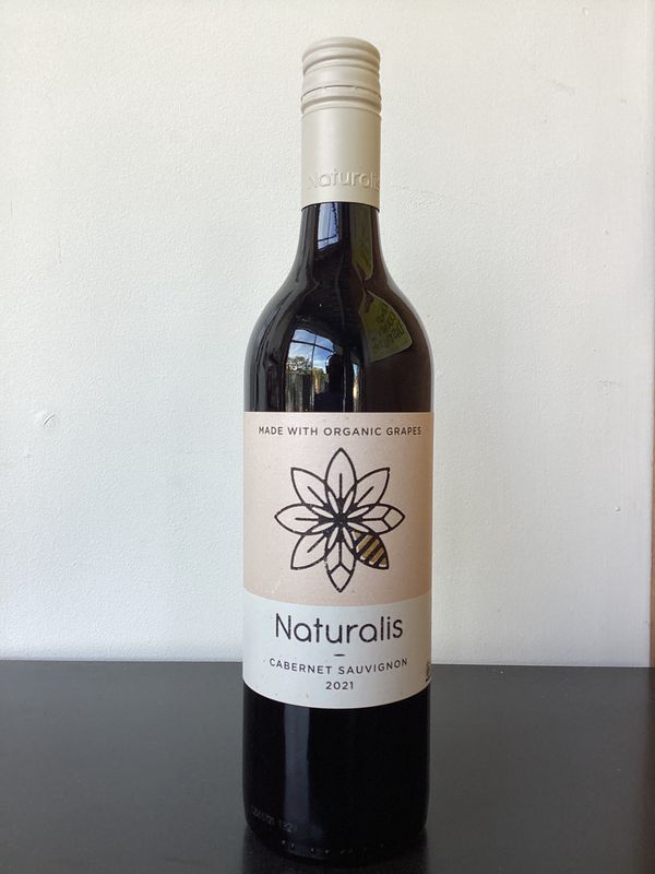 Angove 'Naturalis' Organic Cabernet Sauvignon South Australia 2021 (750ml)