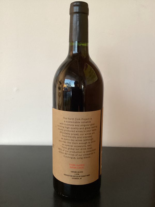 North Fork Project Merlot North Fork of Long Island, USA 2021 (1L)
