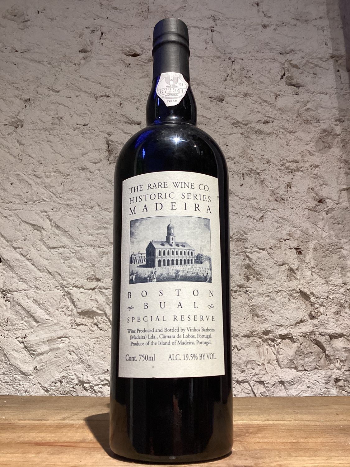 The Rare Wine Co. "Historic Series Boston Bual" Special Reserve Madeira, Portugal (750ml)