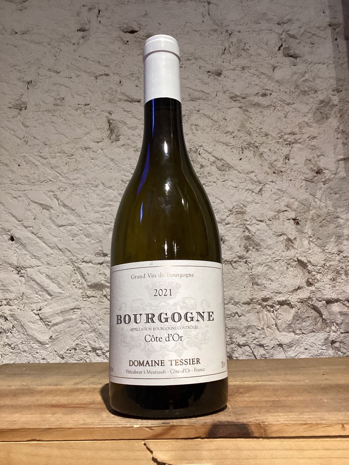 Domaine Tessier Chardonnay Bourgogne Cote d'Or Blanc Burgundy, France 2021 (750ml)