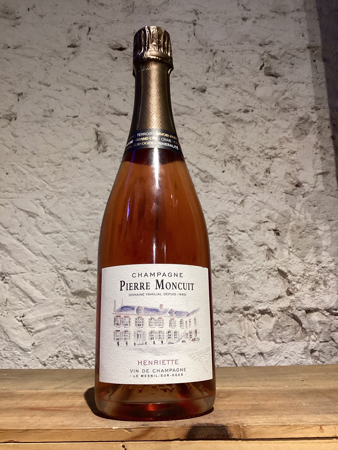 Pierre Moncuit "Henriette" Grand Cru Brut Rose Champagne, France
