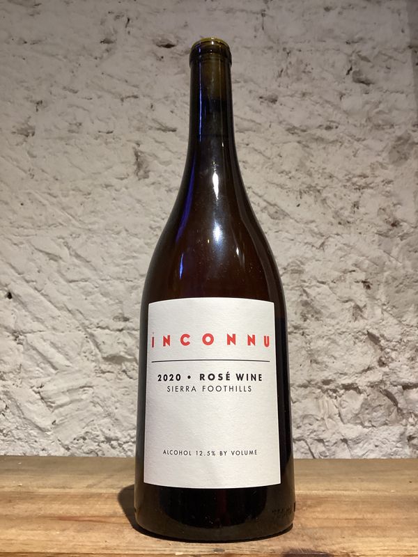 Inconnu Rose Sierra Foothills, USA 2020 (750ml)